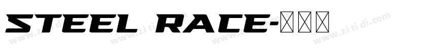 Steel Race字体转换